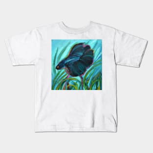 Colorful BETTA FISH Kids T-Shirt